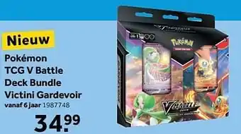 Intertoys Pokémon tcg v battle deck bundle victini gardevoir aanbieding