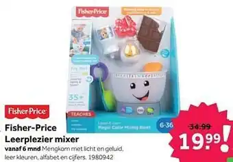 Fisher-price leerplezier mixer