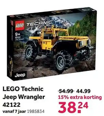 Lego technic jeep wrangler 42122