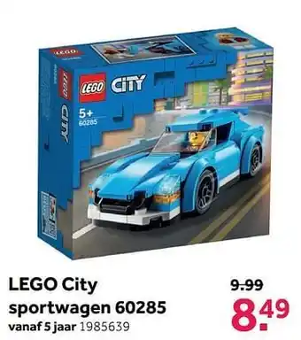 Lego city sportwagen 60285
