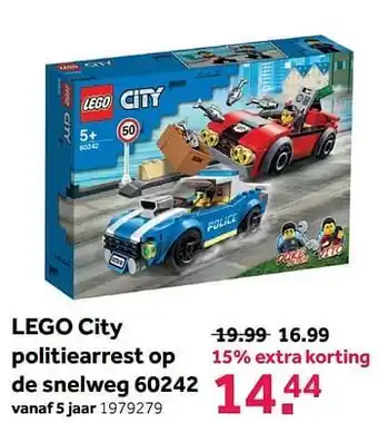 Lego city politiearrest op de snelweg 60242