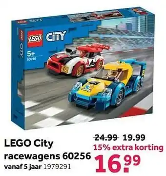 Lego city racewagens 60256