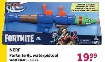 Nerf fortnite rl waterpistool