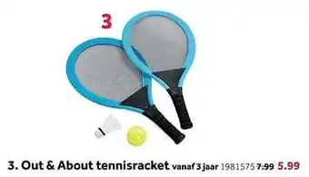 Out + about tennisracket