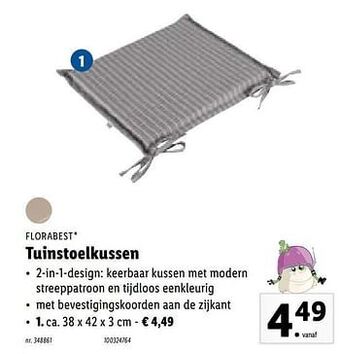 Tuinstoelkussen