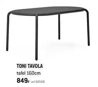 Freetime TONI TAVOLA tafel aanbieding