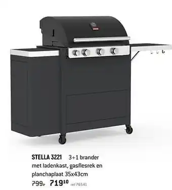 Barbecook gasbbq family stella 3221