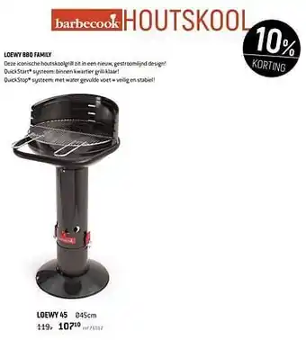 Freetime Barbecook loewy 45 bbq family aanbieding