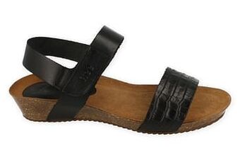 Berca Shoes Hee! Orthopedische Sandaal Dames Ortho - Zwart aanbieding