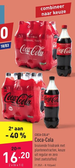 ALDI Coca-Cola aanbieding