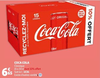 Auchan Coca Cola Classic aanbieding