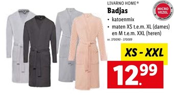 Lidl Badjas aanbieding