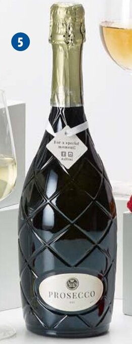 Lidl Prosecco spumante DOC extra dry aanbieding