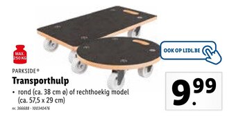 Lidl Transporthulp aanbieding