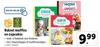 Lidl Bakset muffins en cupcakes aanbieding
