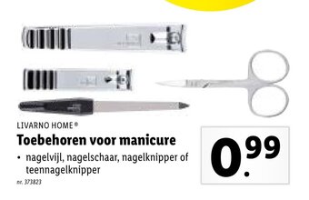 Lidl Toebehoren voor manicure aanbieding