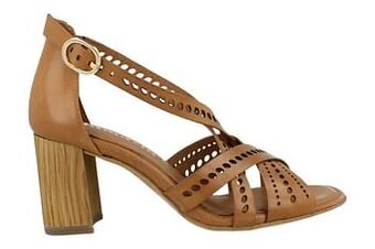 Berca Shoes Tamaris Sandaal Dames - Cognac aanbieding