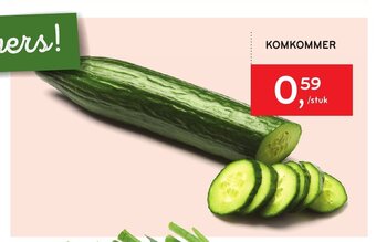Alvo Komkommer aanbieding