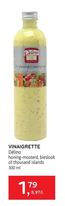 Alvo Vinaigrette aanbieding