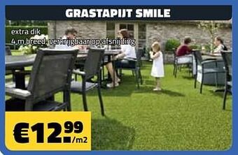 Bouwcenter Frans Vlaeminck Grastapijt smile aanbieding