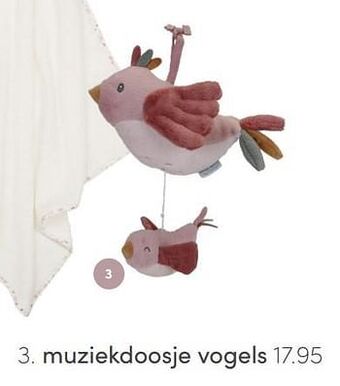Little dutch muziekdoosje vogels