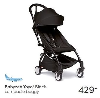 Baby & Tiener Babyzen yoyo2 black compacte buggy aanbieding