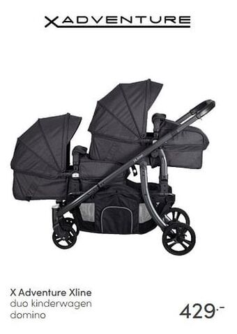 Baby & Tiener X adventure xline duo kinderwagen domino aanbieding