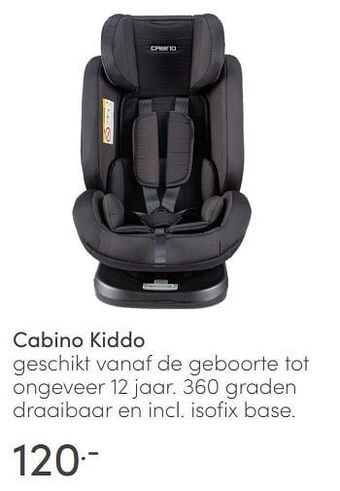Baby & Tiener Cabino kiddo aanbieding