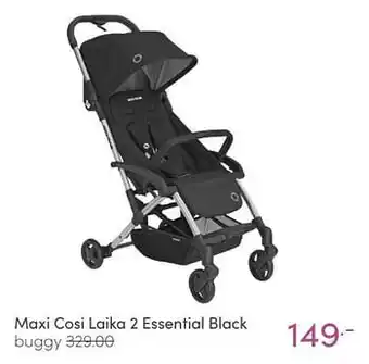 Maxi cosi laika 2 essential black buggy
