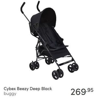 Baby & Tiener Cybex beezy deep black buggy aanbieding