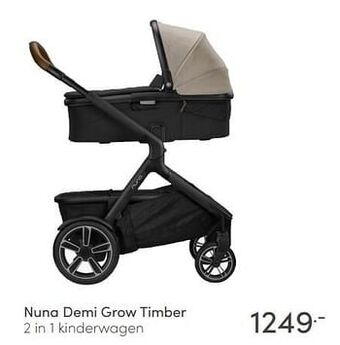 Baby & Tiener Nuna demi grow timber 2 in 1 kinderwagen aanbieding