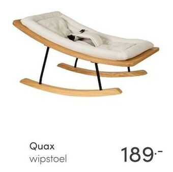 Baby & Tiener Quax wipstoel aanbieding