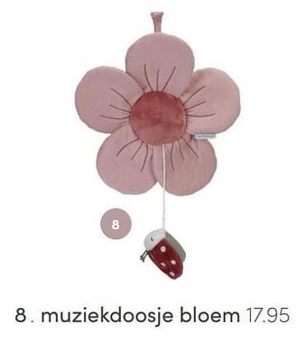 Baby & Tiener Little dutch muziekdoosje bloem aanbieding