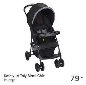 Baby & Tiener Safety 1st taly black chic buggy aanbieding