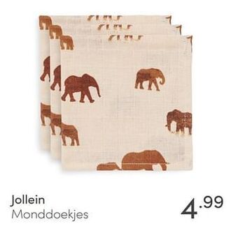 Baby & Tiener Jollein monddoekjes aanbieding