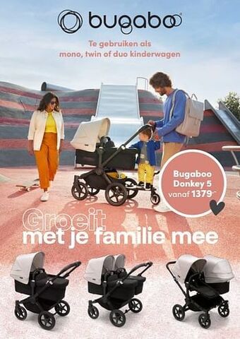 Baby & Tiener Bugaboo donkey 5 aanbieding