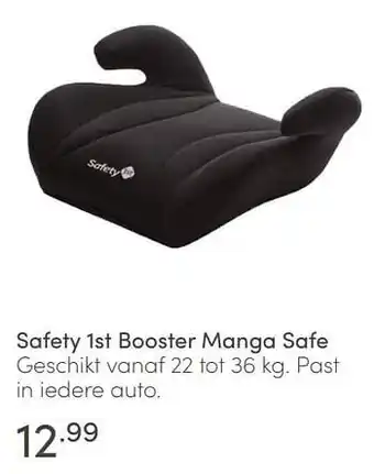 Safety 1st booster manga safe