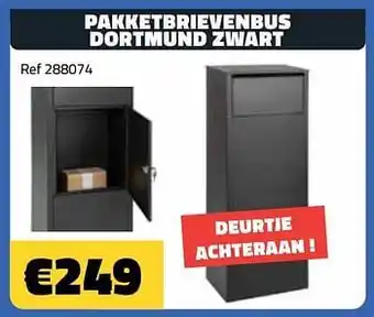 Bouwcenter Frans Vlaeminck Pakketbrievenbus dortmund zwart aanbieding