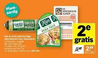 Albert Heijn Kips vega paté aanbieding