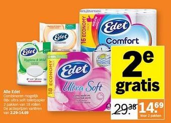 Ultra soft toiletpapier