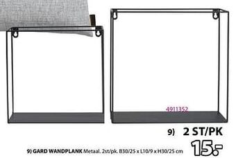 Jysk Gard wandplank aanbieding