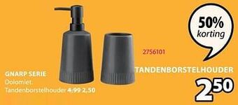 Jysk Gnarp tandenborstelhouder aanbieding