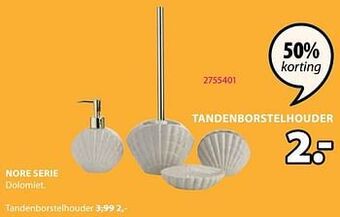 Jysk Nore tandenborstelhouder aanbieding