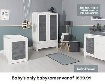 Baby & Tiener Baby’s only babykamer aanbieding