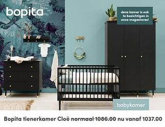 Baby & Tiener Bopita tienerkamer cloë aanbieding