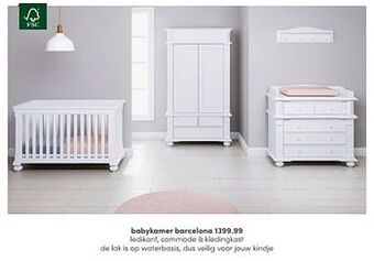Baby & Tiener Babykamer barcelona aanbieding
