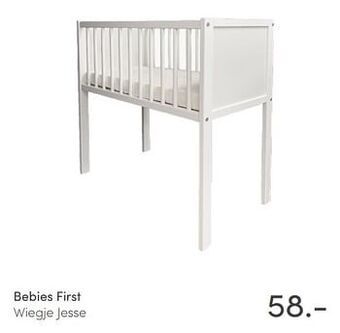 Baby & Tiener Bebies first wiegje jesse aanbieding