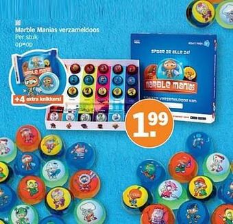 Albert Heijn Marble manias verzameldoos aanbieding