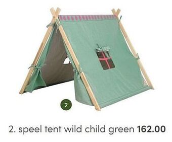 Baby & Tiener Lifetime speel tent wild child green aanbieding