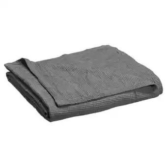 Kwantum Sprei Wafel Antraciet aanbieding